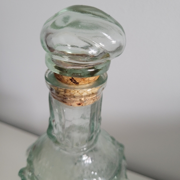 The Glass Of Spain KNOBLER - Vintage Decanter Spain Green with dancers - Picture 4 of 5